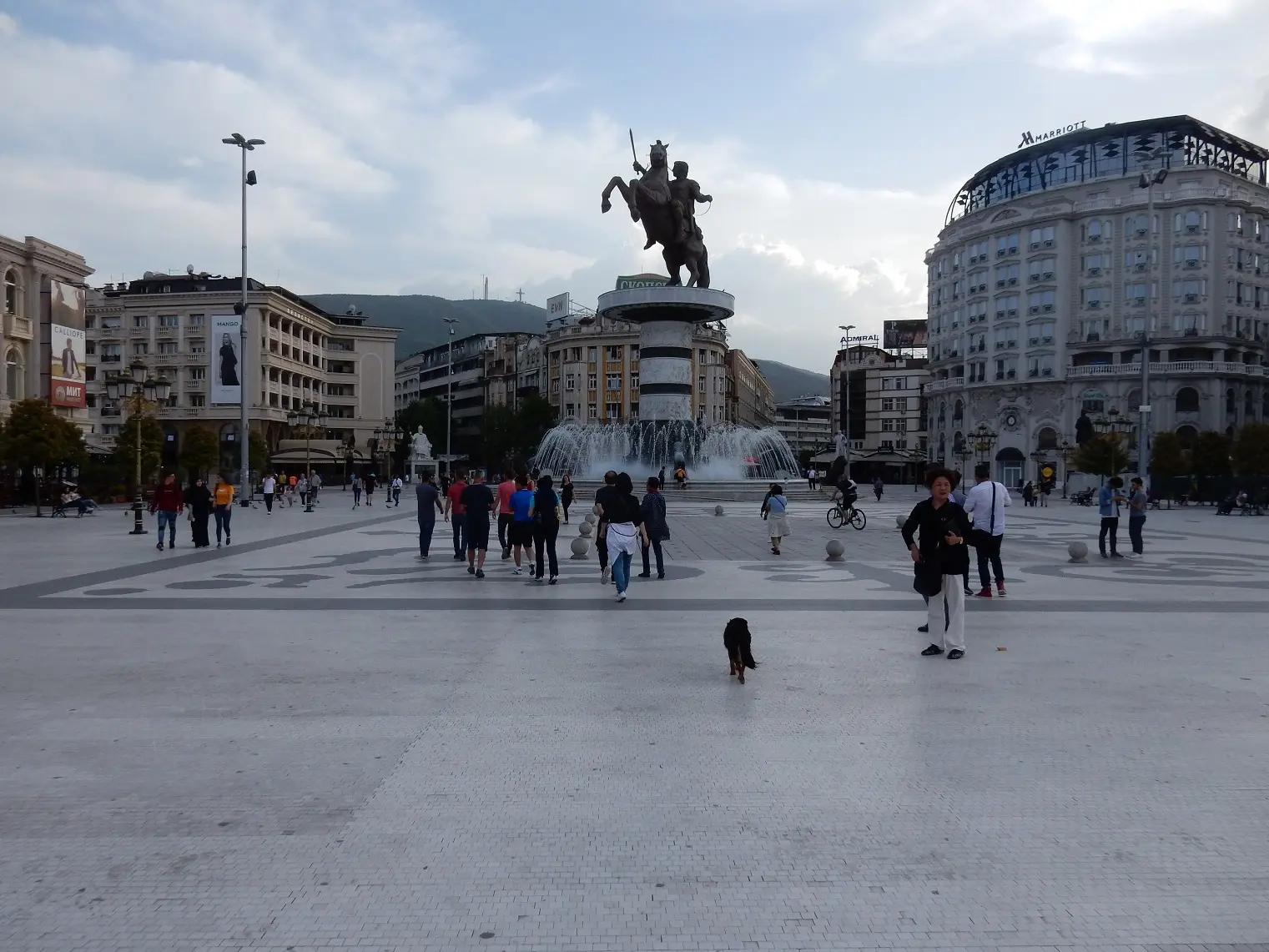 Skopje Alexander the great square
