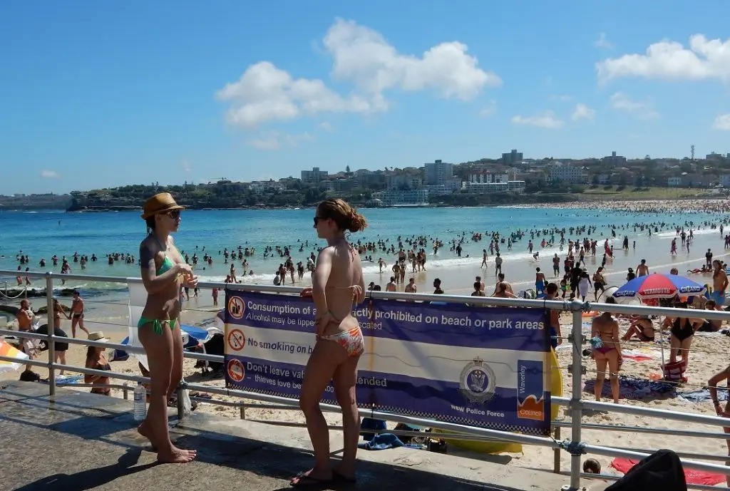 Bondi beach strandolás szabályok