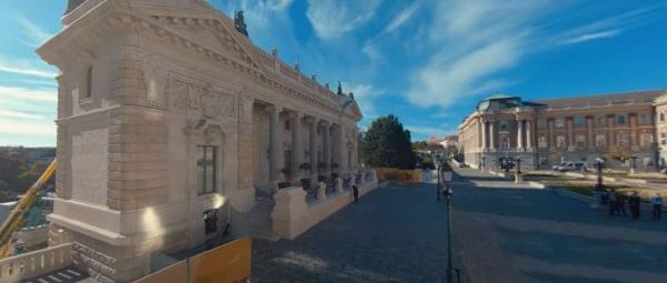 Budai Vár verseny drónvideó nemzeti Hauszmann Program
