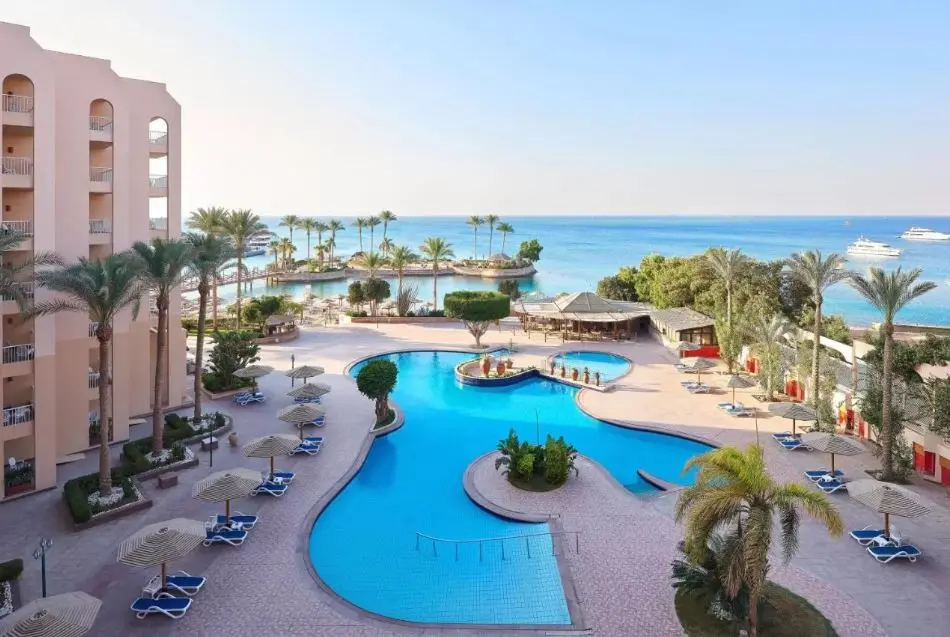 Hurghada Marriott hotel szállás olcsó luxus Egyiptom