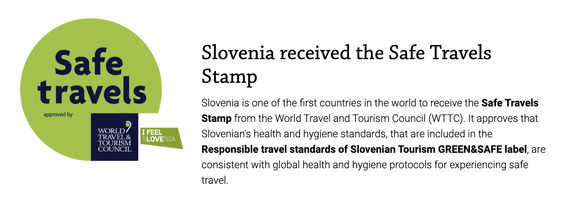 Szlovénia biztonságos úti cél 