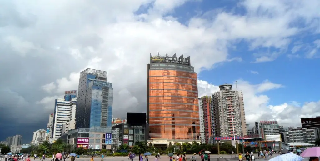 Zhuhai China Csuhaj Kína hétemeletes szálloda