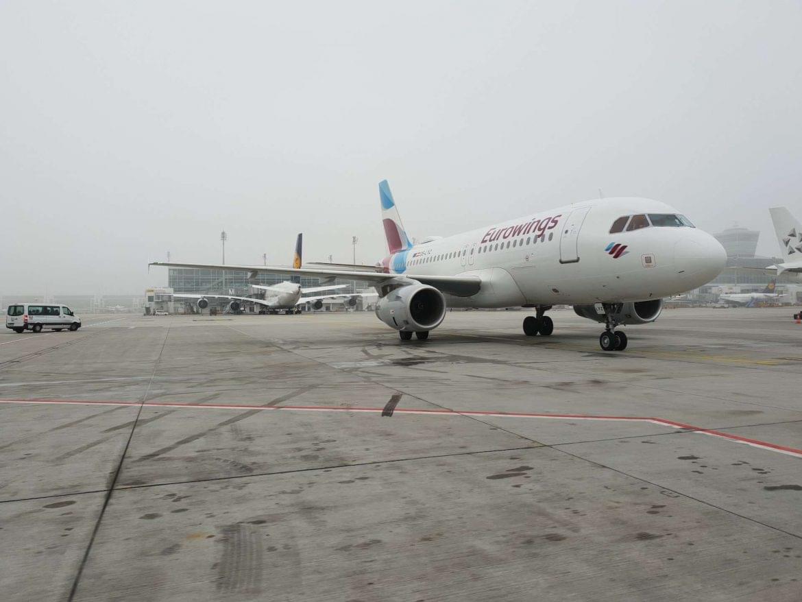 Eurowings sztrájk Budapest 2022 október