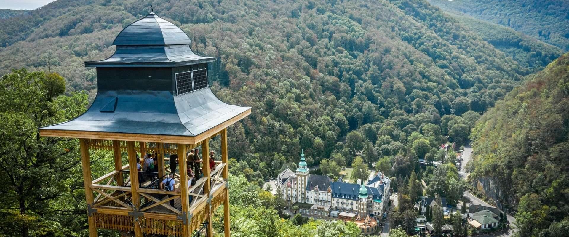 Miskolc év kilátója Zsófia-kilátó Lillafüred Bükk