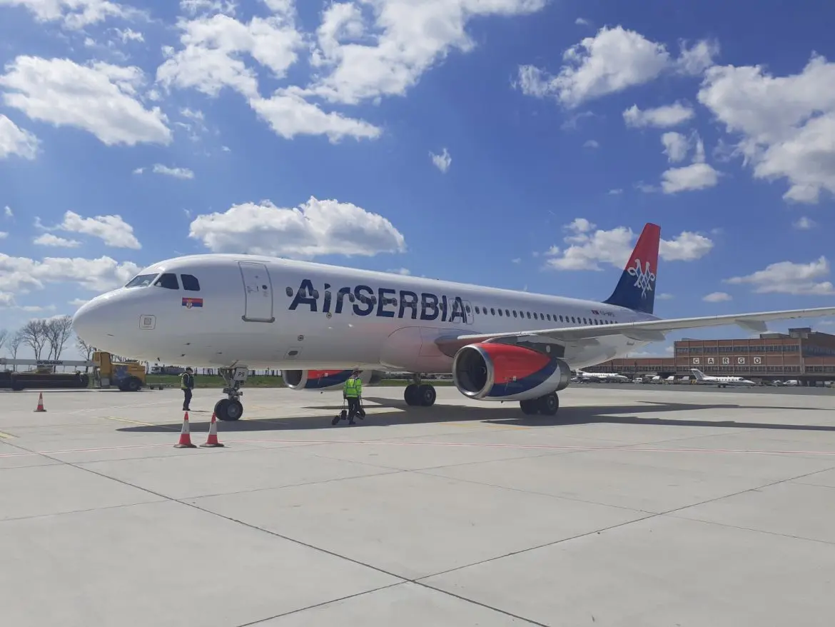 Air Serbia Airbus A320 fleet