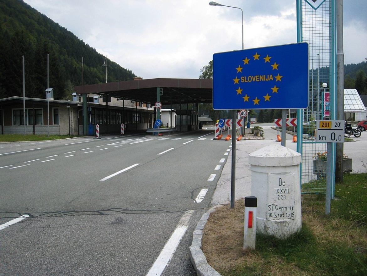 Szlovénia Ausztria határellenőrzés elfogadhatatlan