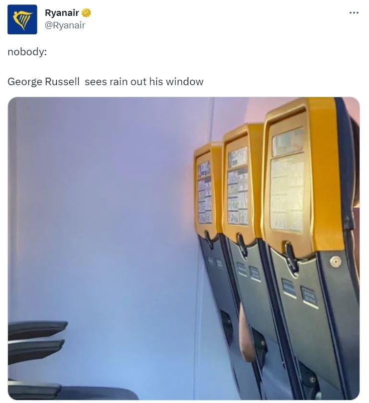 Ryanair trollkodás Mercedes komment Forma-1 spanyol nagydíj