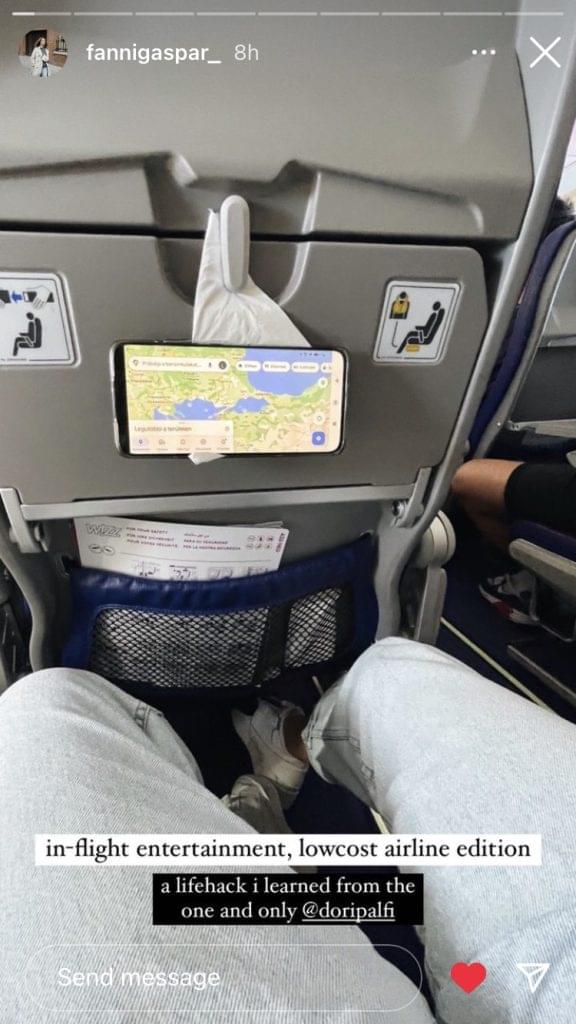 fedélzeti szórakozás fapados repülőgépen