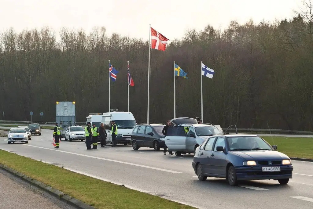 Dánia határellenőrzés Schengen zóna vizsgálat