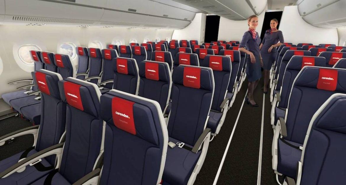 felnőttbarát osztály Corendon Airlines