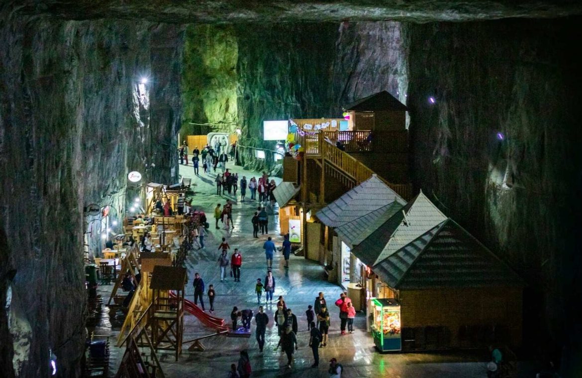 Parajd sóbánya nyitás