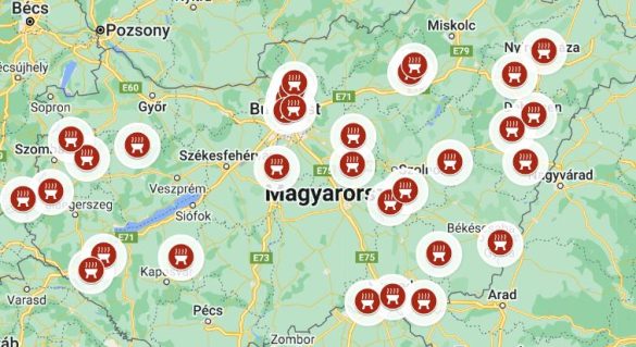 Szaunázók Hétvégéje 2024 térkép