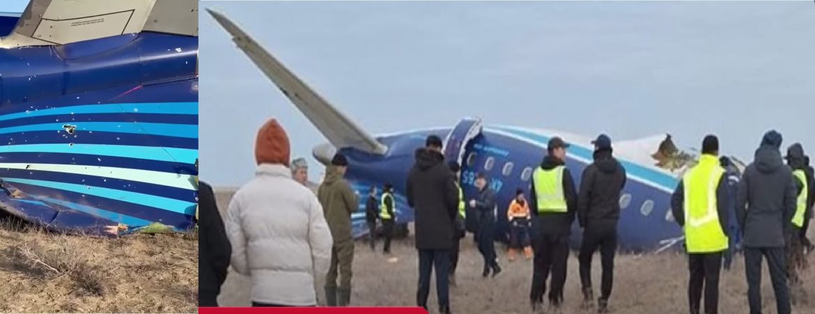 azerbaijan airlines lezuhant Embraer AZAL légvédelem