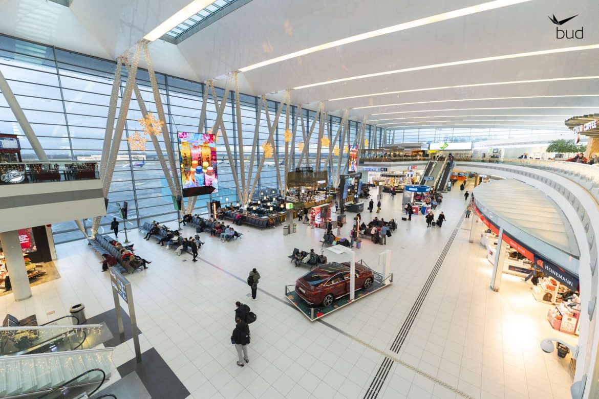 Budapest Airport utasforgalom 2024 november