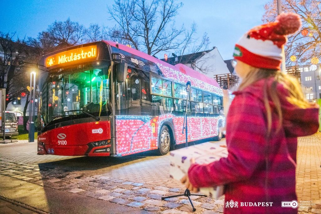 Európa legszebb adventi trolibusza