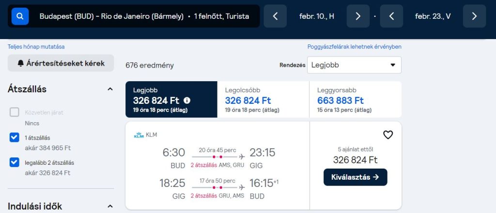 Rio de Janeiro repjegy