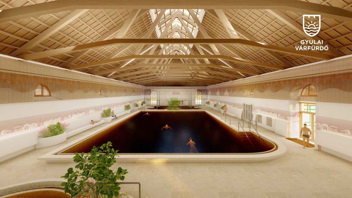 gyulai várfürdő felújítas
