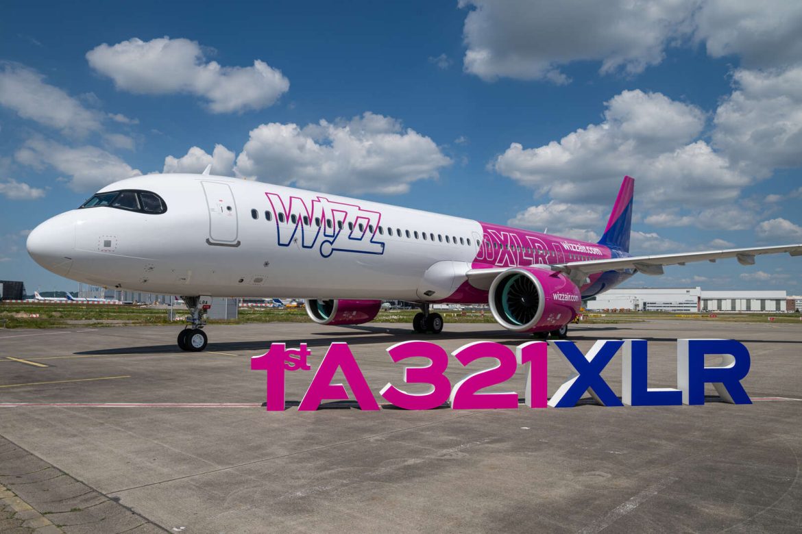 Wizz Air Airbus A321XLR long range interkontinentális repülőgép