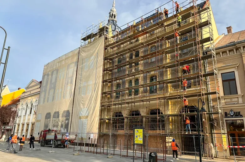 szatmárnémeti pannónia hotel dacia felújítás