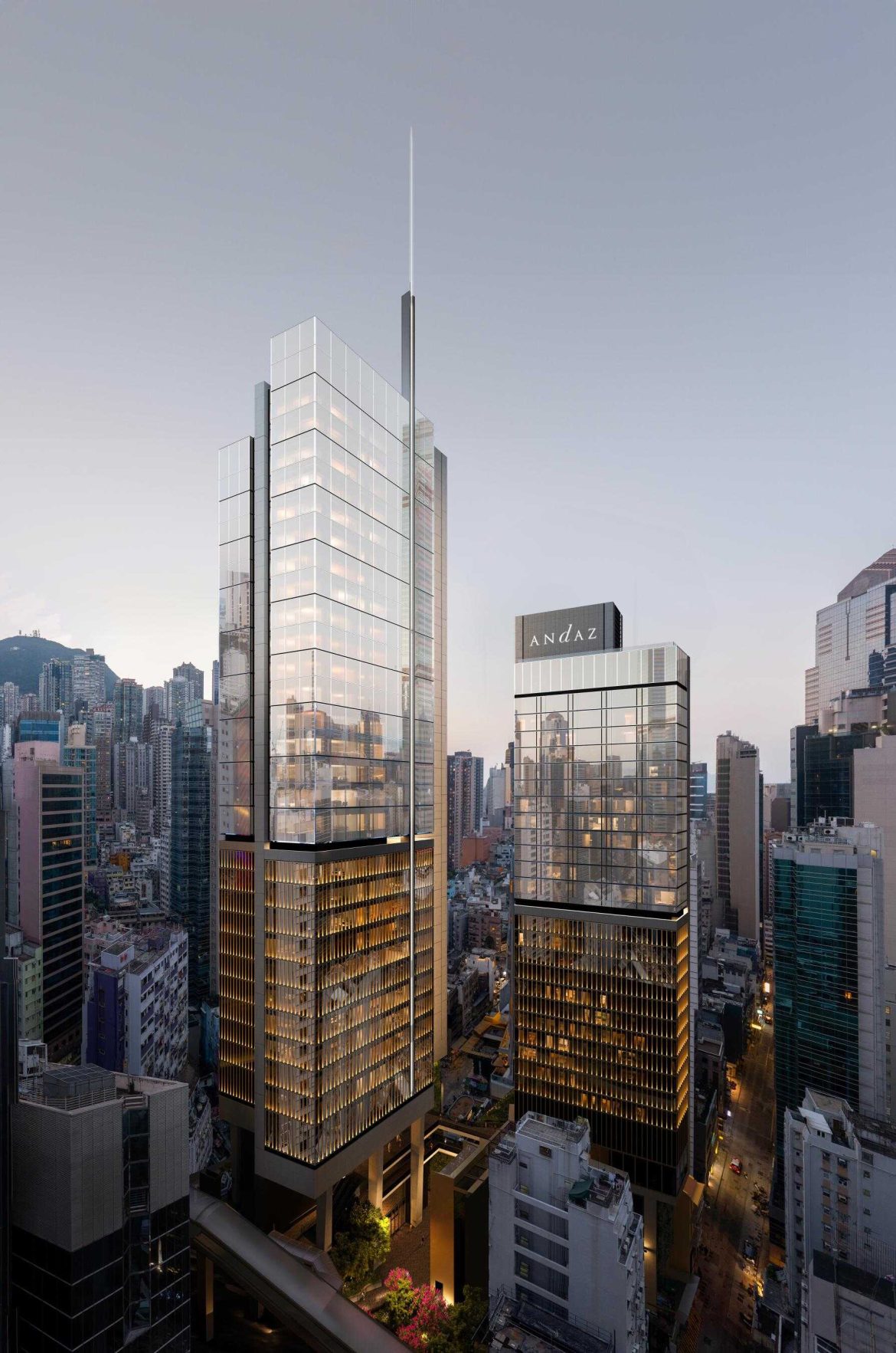 hyatt andaz szálloda hongkong