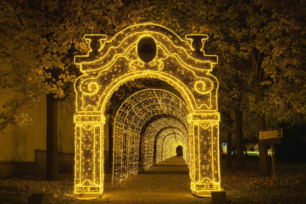 Erzsébet királyné fénykertje Gödöllői Kastély 2025
