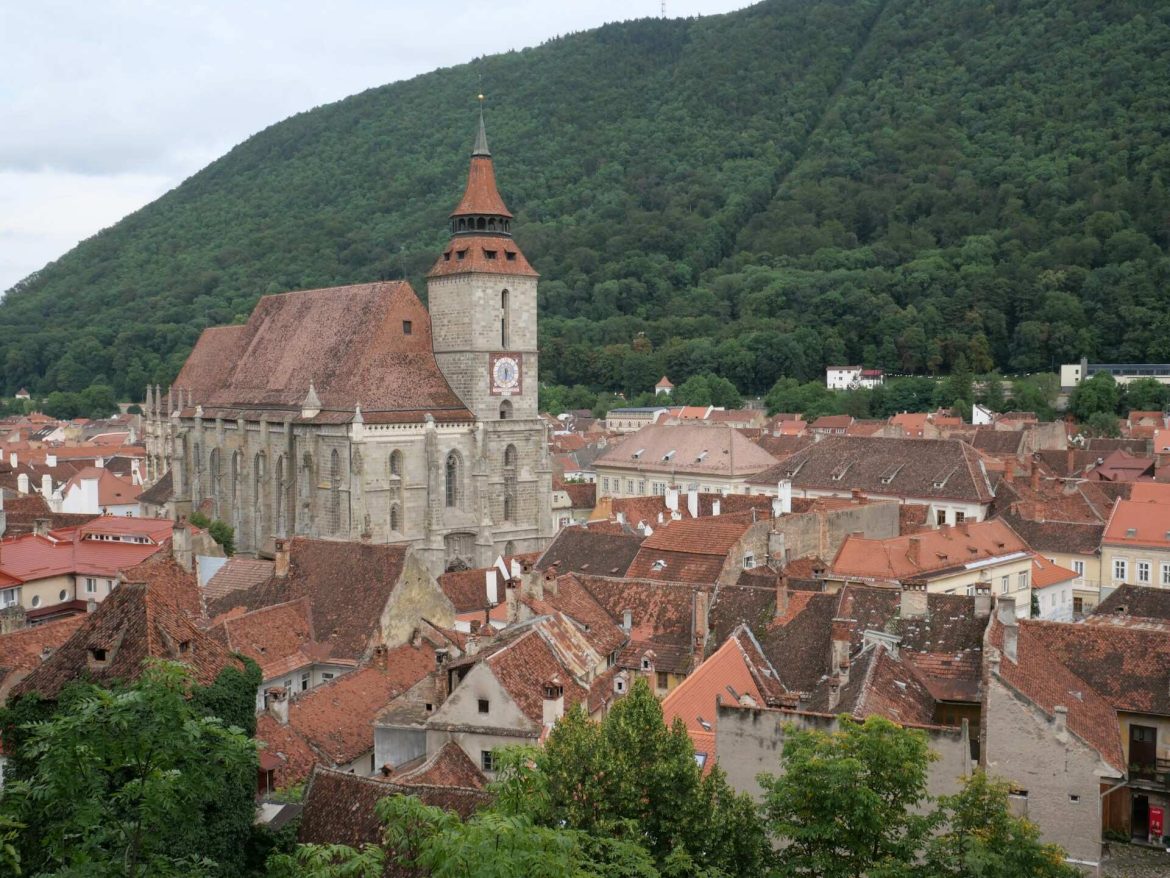 Brassó Zsinór utca lezárás