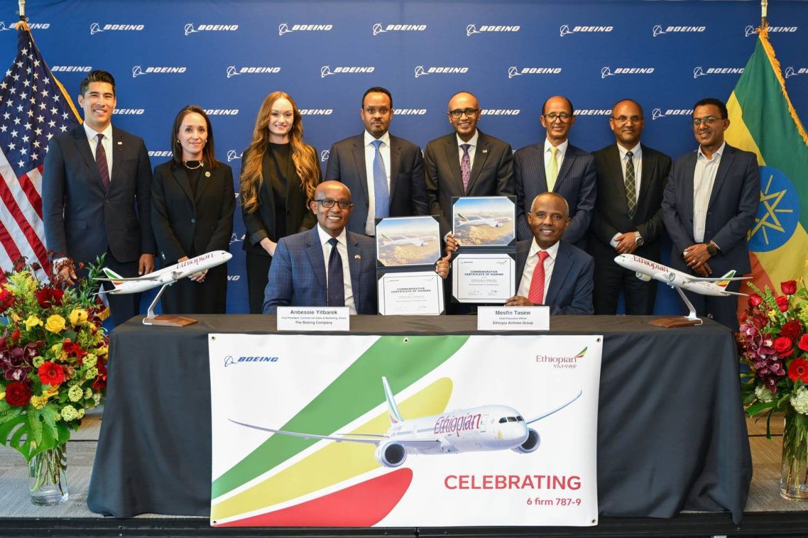 ethiopian airlines bővíti flottáját