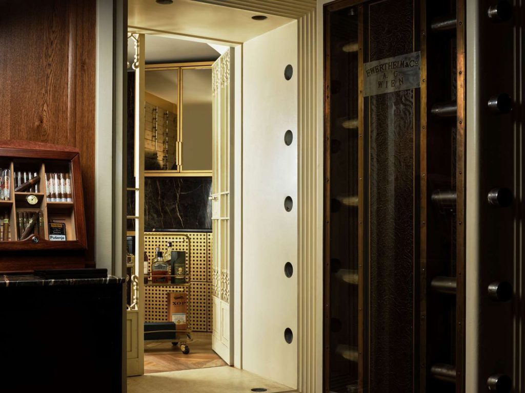 Amadria Park Hotel Capital Zágráb százéves péncélszekrény