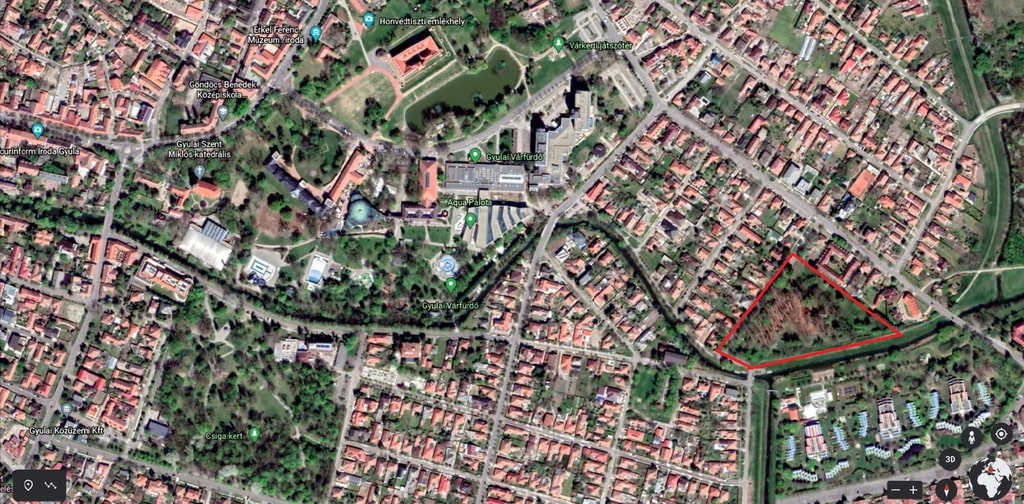 visual street art park Gyula